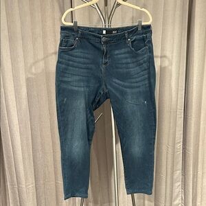 Kut from the Kloth Women's Relaxed Jeans - Dark Blue